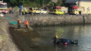 Car slips into Carlingford Lough