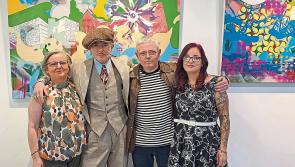 PHOTOS: Dundalk artist's exhibition launch in Íontas Arts Centre