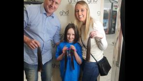 North Louth: Chloe cuts her hair for LauraLynn