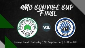 Shamrocks and Rampart Celtic set to contest McConville Cup Final