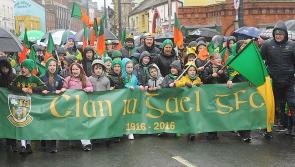 The rain didn't dampen spirits at the Dundalk St Patrick's Day parade