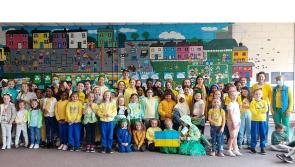 Redeemer Girls School in Dundalk celebrate Lá Glas 