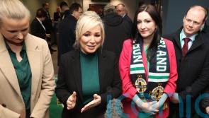 O’Neill becomes first nationalist First Minister to attend Windsor Park game