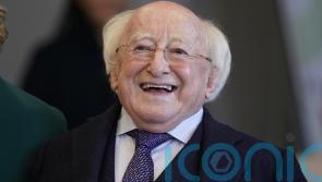 Outgoing president Higgins spends night in hospital with infection