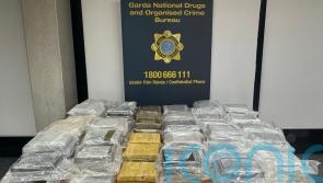 Suspected cocaine worth estimated eight million euro seized