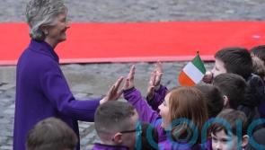 School pupils meet ‘cool’ new President Catherine Connolly