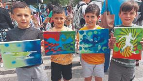 PHOTOS: Cruinniú na nÓG workshops at Dundalk's Market Square
