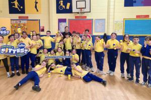 Dundalk pupils get active with Fyffes Fittest School visit