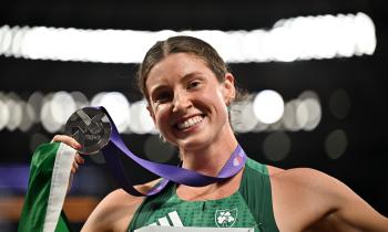 GALLERY | Pictures as Dundalk superstar, Kate O'Connor secured silver medal at World Athletics Championships