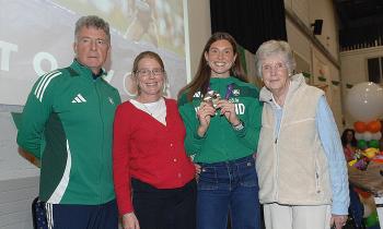 PHOTOS: Dundalk's Kate O'Connor recives a hero's welcome in her home town