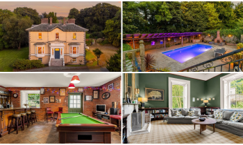 PICTURES: Inside the stunning period-style mansion with lavish bar and swimming pool