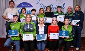 PICTURES | Louth GAA clubs recognised at the Leinster Irish Life GAA Healthy Clubs Award Night