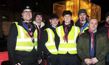 PHOTOS: St Patrick's Scout Group hosts Good Deed Collection and Carol Service in Dundalk