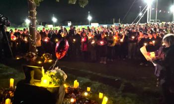VIDEO: Vigil held in Louth after three found dead in family home