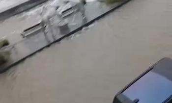 VIDEO:  Main Street in Blackrock Louth completely flooded as storm Bram hits the county. Video: Dundall Photos