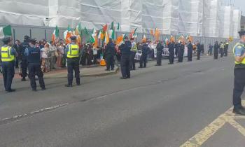 VIDEO: Protesters take to the streets of Dundalk again on Sunday 