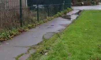 Heavy flooding of the by-pass in Dundalk caused by Storm Bram. Video Credit: Dundalk Photos
