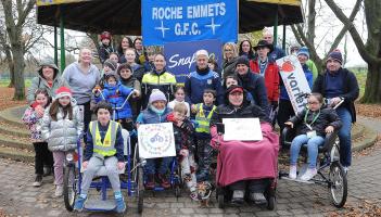 Special needs trikes for Roche All-Stars