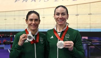 Eve McCrystal and Katie-George Dunlevy win silver in their final race together