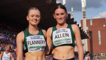 Louth athlete Allen impresses at European U20 Championships