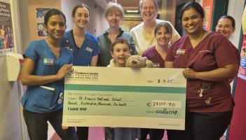 Louth community colours the day for brave Clíodhna and St John’s Ward