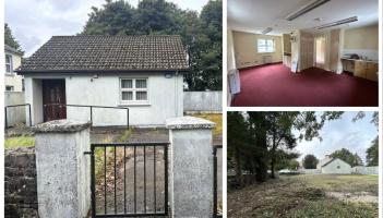 PICTURES: Irish village's tiny ex-Garda station with huge potential could be yours for €45k