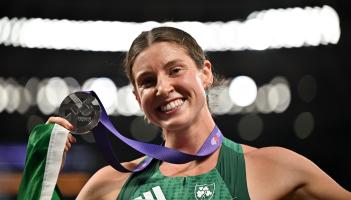 GALLERY | Pictures as Dundalk superstar, Kate O'Connor secured silver medal at World Athletics Championships