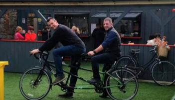 Pals have big plans for cycling and coffee business in Louth