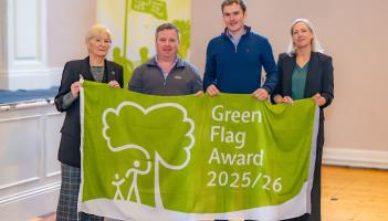 Five Green Flags awarded to Louth parks