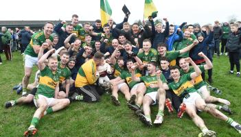 Cooley defeat the Pats to clinch Louth Junior 2A Championship title
