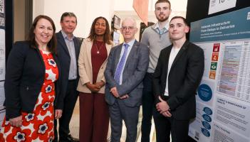 Dundalk IT students join peers to present research in the Oireachtas