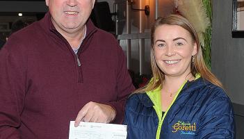 PICTURES: Dundalk FC supporters group Tie Wrap Gang present cheques to local charities
