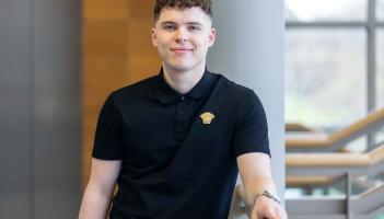 Louth student Thomas McCarragher is shaping his business future at DkIT