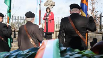 Memorial for men killed in Drogheda by Black and Tans held