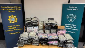 Two men charged after &euro;1 million worth of cannabis seized in Louth