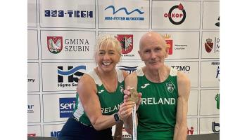 Dundalk athletes, Finnegan and Lynch, shine at European Masters Championships