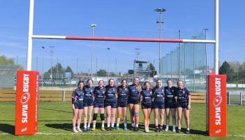 Louth girls&rsquo; youth rugby teams return from successful tournament in Prague