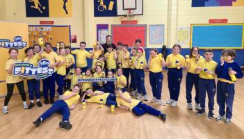 Dundalk pupils get active with Fyffes Fittest School visit