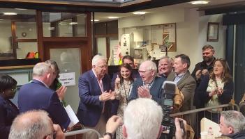 Louth LE 2024: Video: Anne-Marie Forde elected