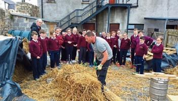 One of the last thatched premises in Cooley area
