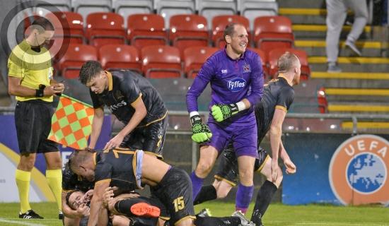 Benson&rsquo;s clincher against BATE that rocked Tallaght - 2016