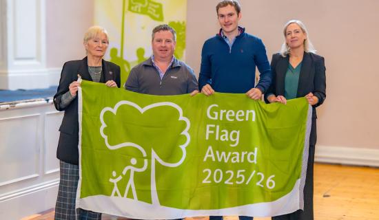 Five Green Flags awarded to Louth parks