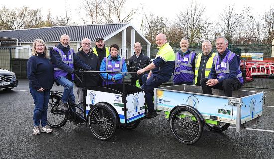 Blackrock Tidy Towns innovation continues with new electric cargo trikes