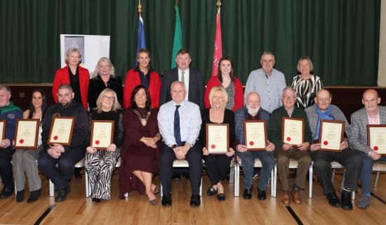 "Remarkable Dedication" - Nine winners honoured at 2025 Ardee Civic Awards