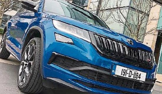 Skoda Kodiaq is very spacious and practical