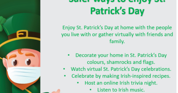 Department of Public Health North East appeals to public to act responsibly this St. Patrick's ...