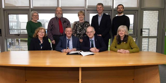 Dundalk IT and &Oacute; Fiaich sign agreement for Architectural Technology students