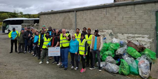 PHOTOS: Cooley Peninsula Community Alert holds clean up day in Rockmarshall