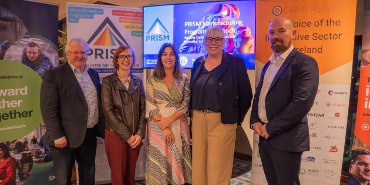 Eirmersive launch PRISM Manufacturing Programme at Dundalk IT