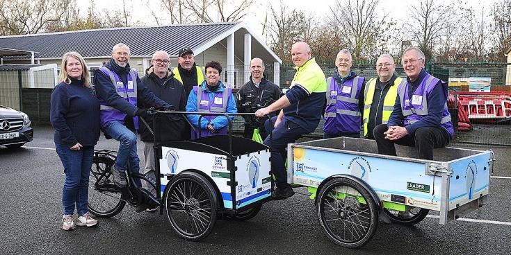 Blackrock Tidy Towns innovation continues with new electric cargo trikes